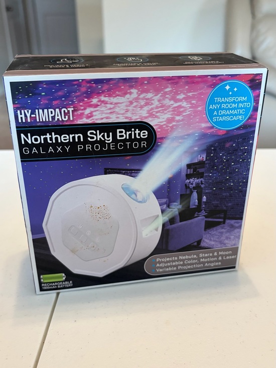 Hy-Impact Other - HY-IMPACT Northern Sky Brite Galaxy Projector – New In Box .